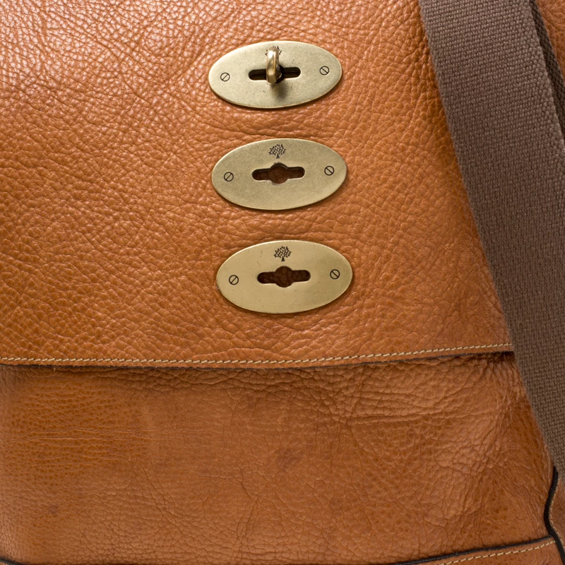 Mulberry Brown Leather Brynmore Messenger Bag For Men - Image 5