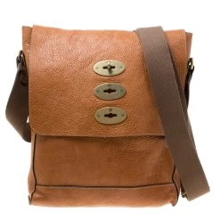Mulberry Brown Leather Brynmore Messenger Bag For Men