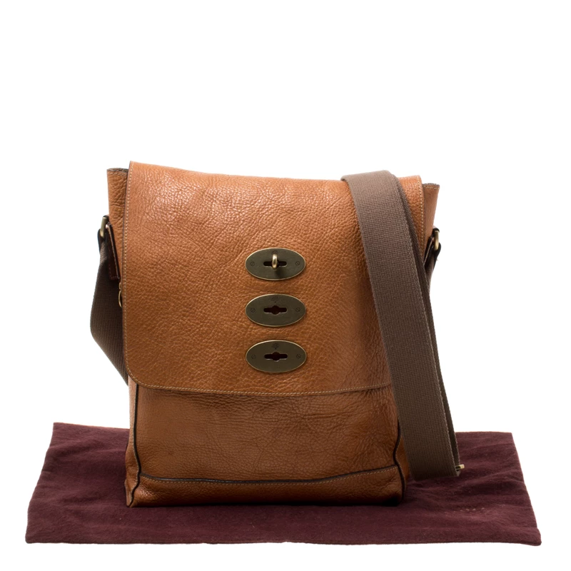 Mulberry Brown Leather Brynmore Messenger Bag For Men - Image 10
