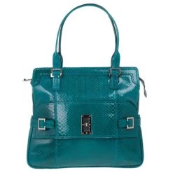 Mulberry Turquoise Python Skin Maggie For Women