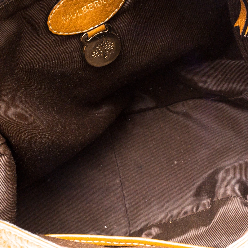 Mulberry Brown Grained Leather Daria Hobo For Women - Image 7