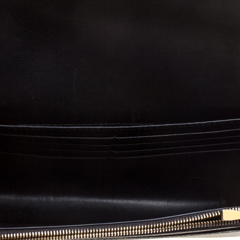 Mulberry Black Leather Darley Chain Clutch For Women - Image 2