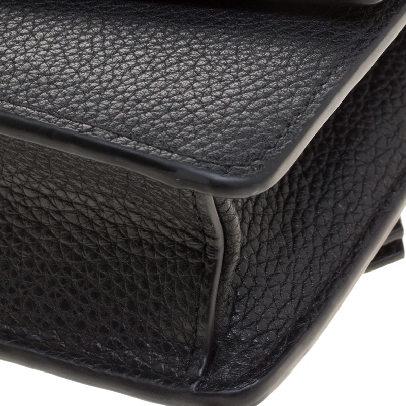 Mulberry Black Leather Darley Chain Clutch For Women - Image 10