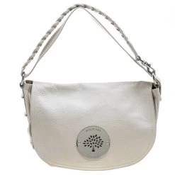 Mulberry Cream Leather Daria Hobo For Women