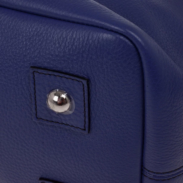 Mulberry Blue Leather Blenheim Shoulder Bag For Women - Image 11
