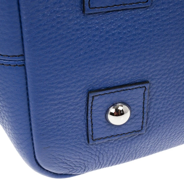 Mulberry Blue Leather Blenheim Shoulder Bag For Women - Image 12