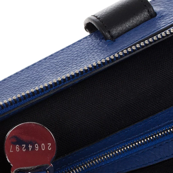 Mulberry Blue Leather Blenheim Shoulder Bag For Women - Image 16