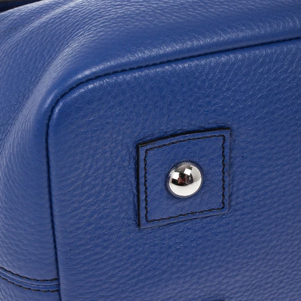 Mulberry Blue Leather Blenheim Shoulder Bag For Women - Image 17