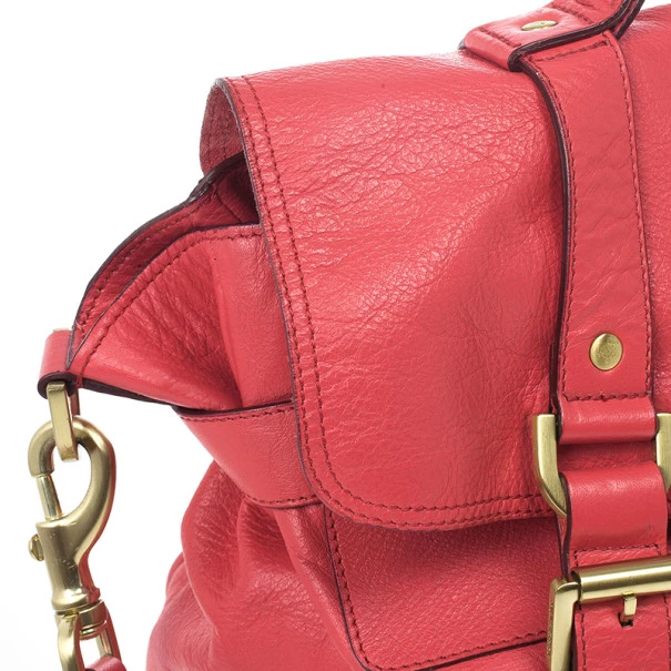 Mulberry Pink Panel Alexa Leather Satchel For Women - Image 6