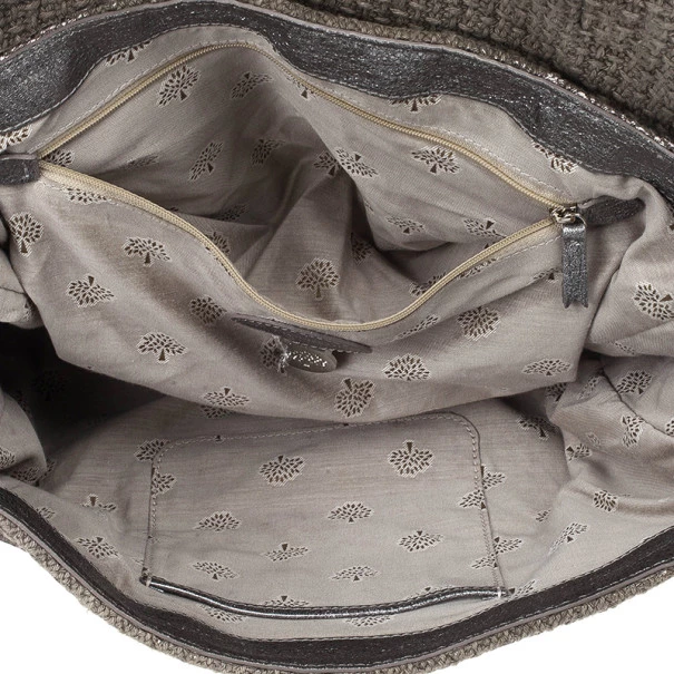 Mulberry Alexa Sparkle Tweed Leather Bag For Women - Image 17