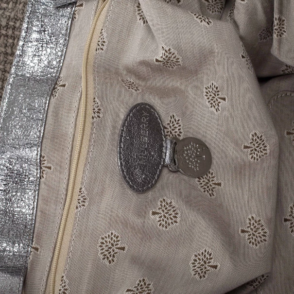 Mulberry Alexa Sparkle Tweed Leather Bag For Women - Image 18