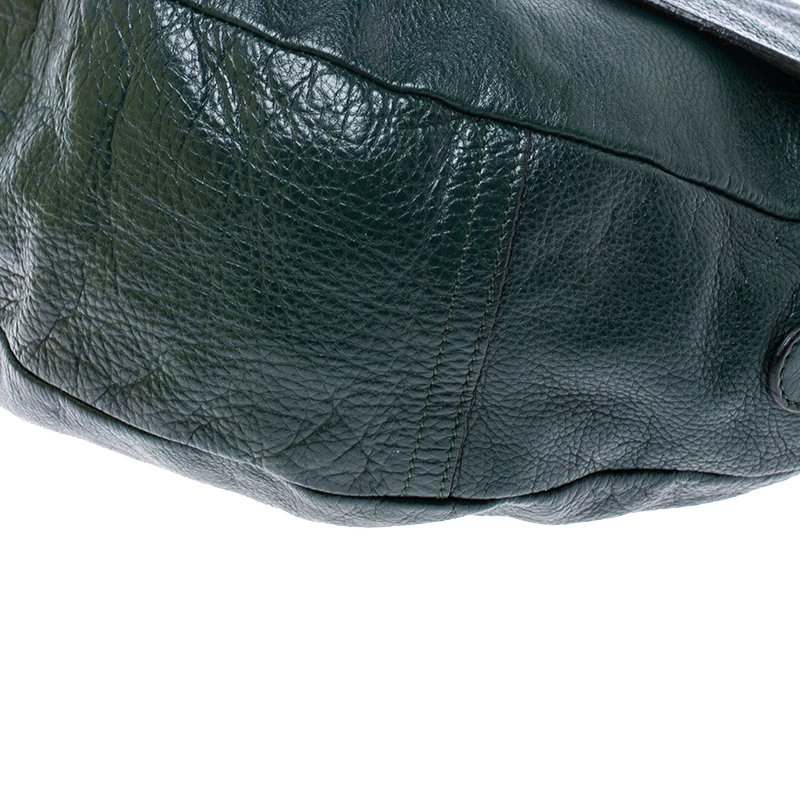 Mulberry Dark Green Leather Daria Hobo For Women - Image 11