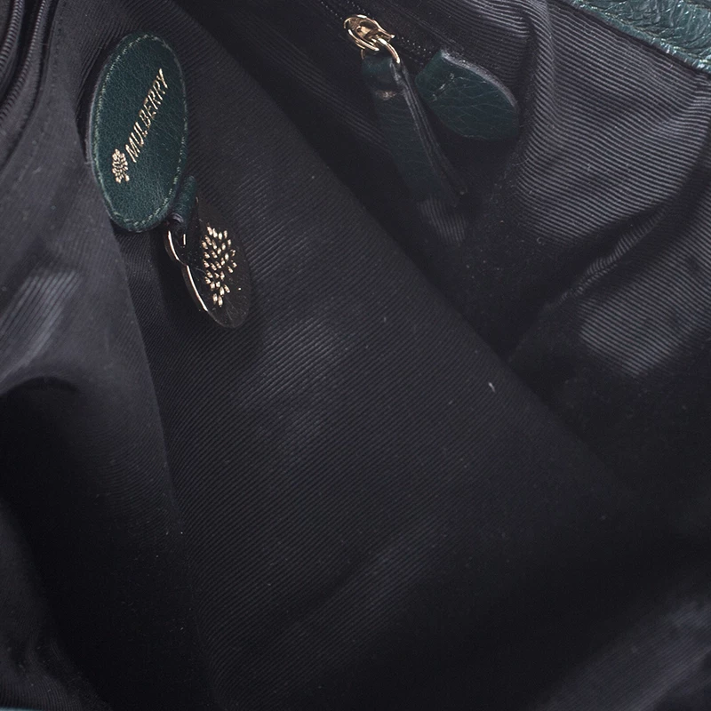 Mulberry Dark Green Leather Daria Hobo For Women - Image 6