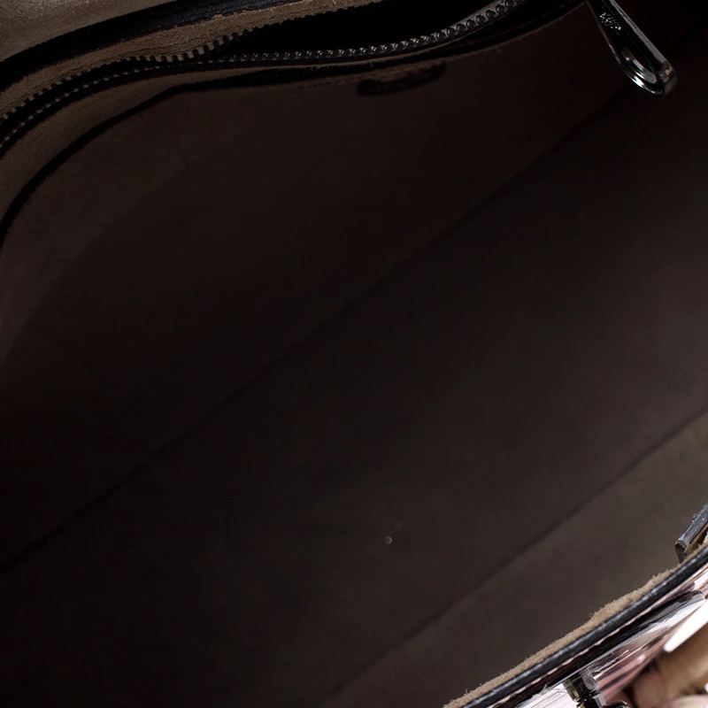 Mulberry Multicolor Tiger Print Patent Leather Medium Bayswater Satchel For Women - Image 7