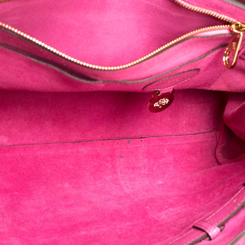 Mulberry Pink Leather Bayswater Satchel For Women - Image 7
