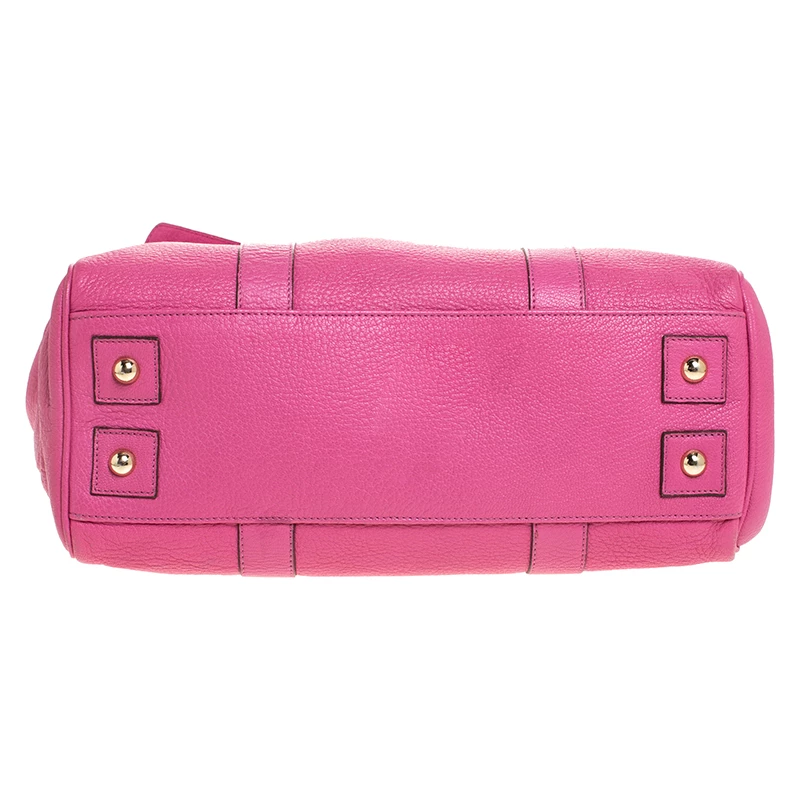 Mulberry Pink Leather Bayswater Satchel For Women - Image 6