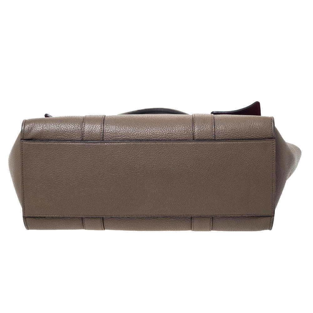 Mulberry Khaki Leather Bayswater Satchel For Women - Image 8