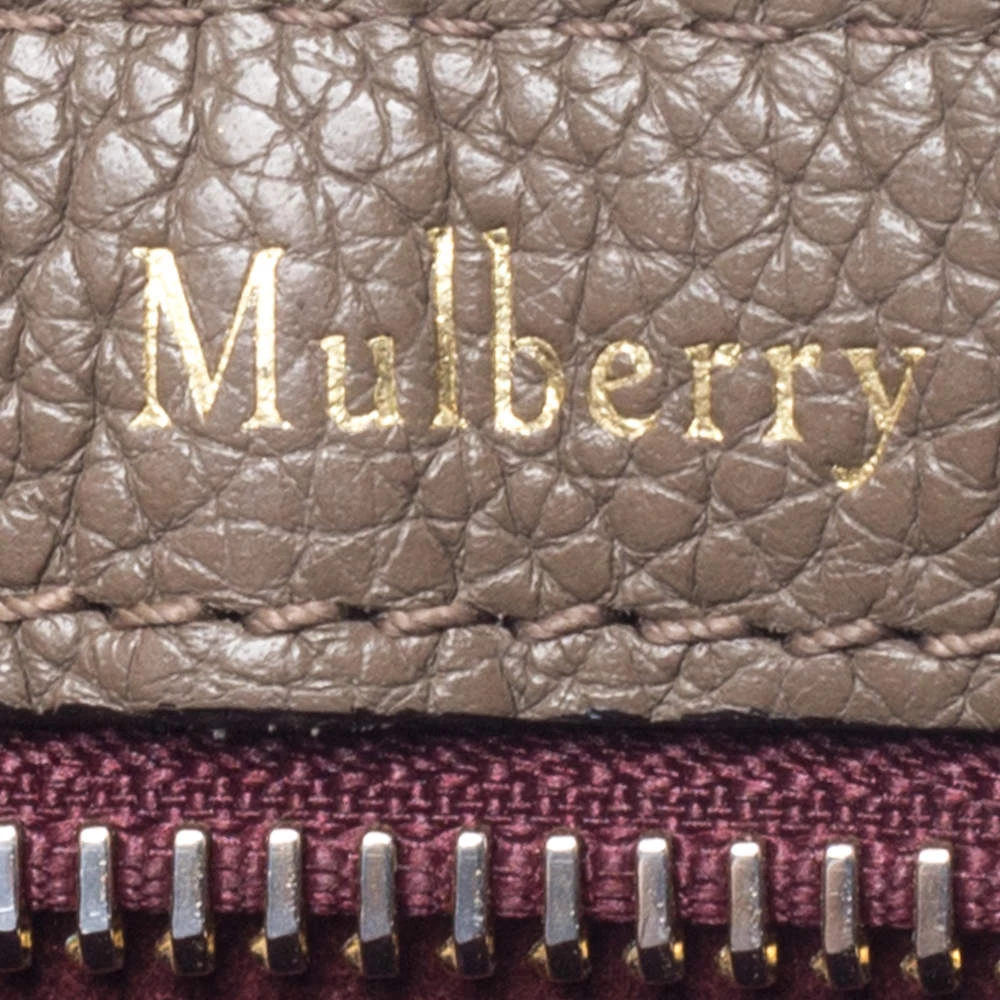 Mulberry Khaki Leather Bayswater Satchel For Women - Image 10