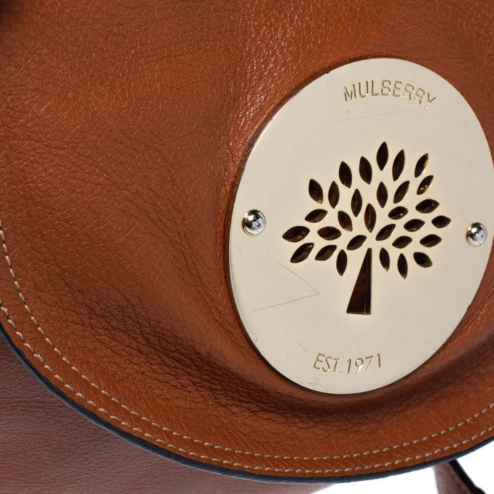 Mulberry Tan Leather Daria Crossbody Bag For Women - Image 5