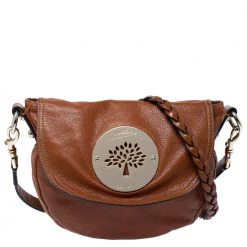 Mulberry Tan Leather Daria Crossbody Bag For Women