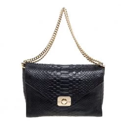 Mulberry Black/Burgundy Delphie Duo Shoulder Bag For Women