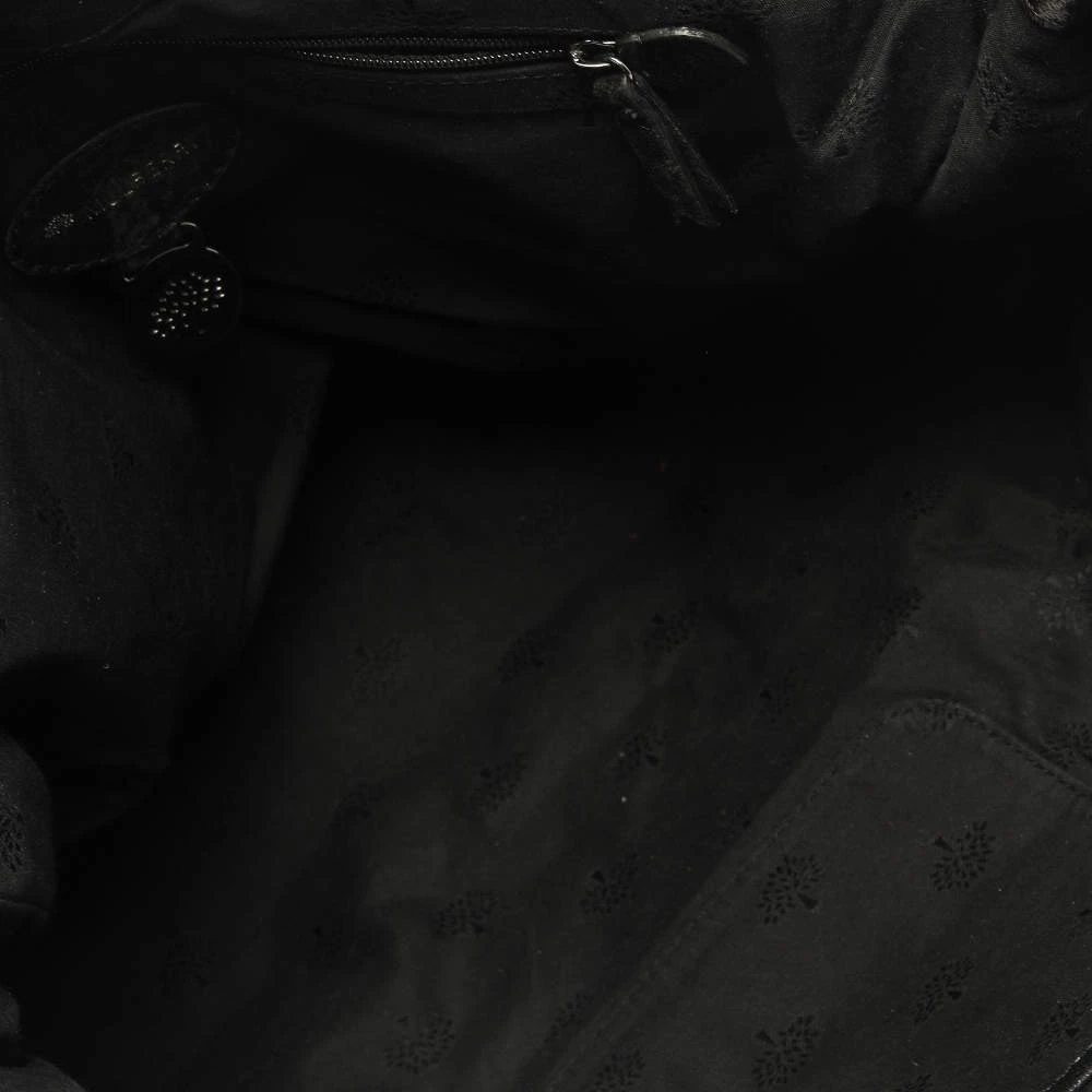 Mulberry Blue Holographic Leather Oversized Alexa Satchel For Women - Image 7