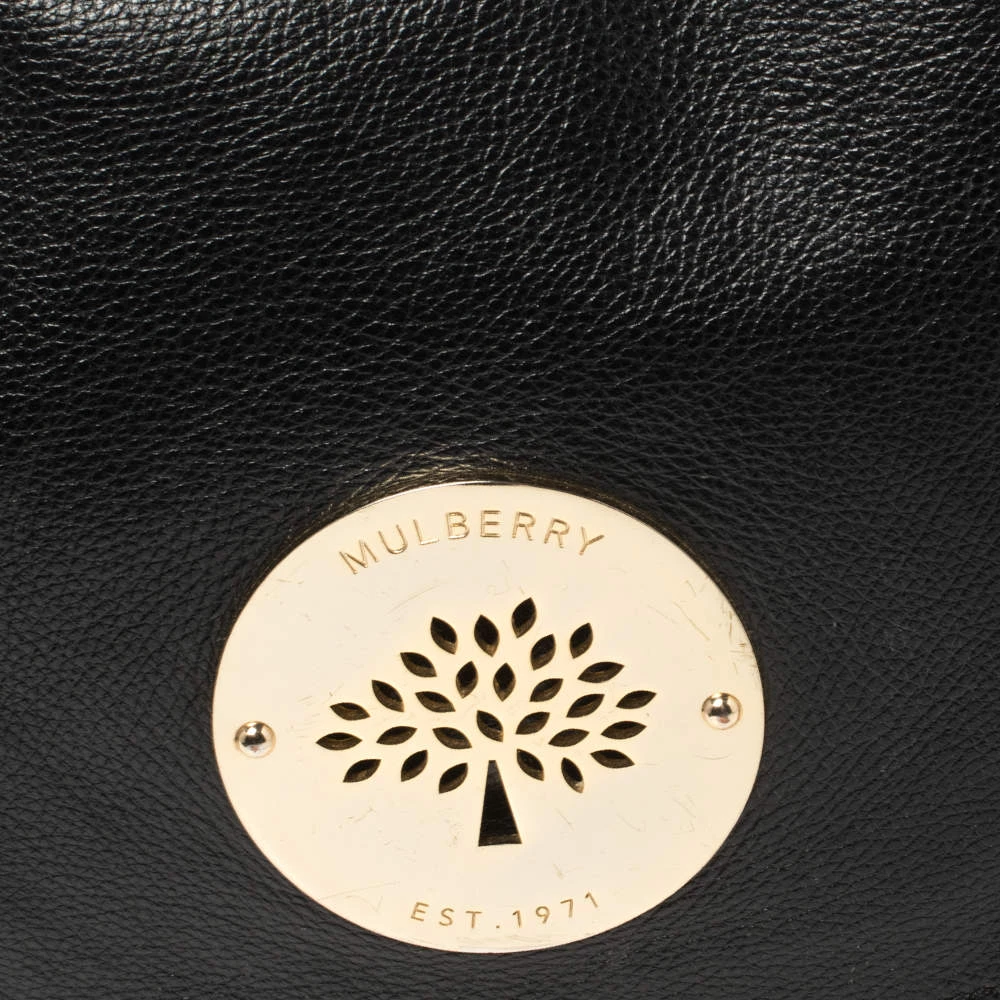 Mulberry Black Leather Daria Shoulder Bag For Women - Image 5