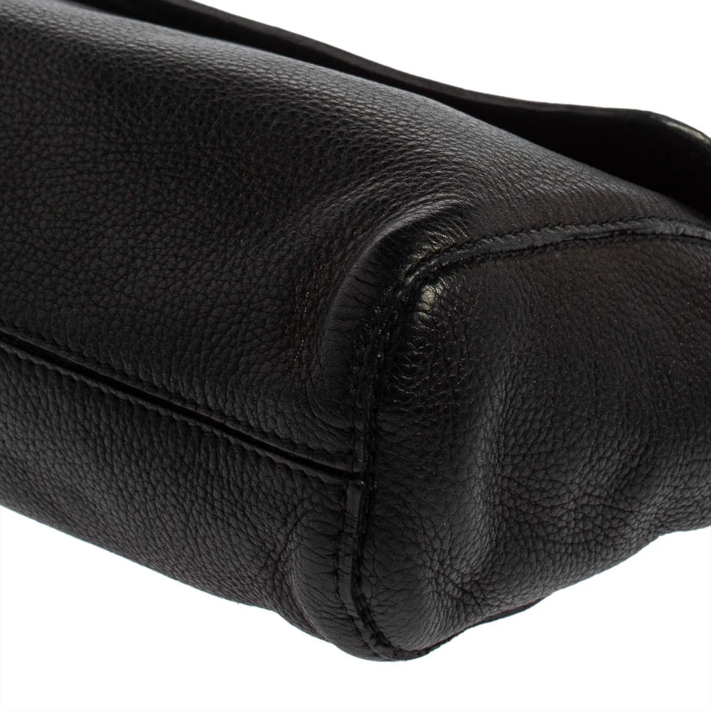 Mulberry Black Leather Chain Crossbody Bag For Women - Image 11