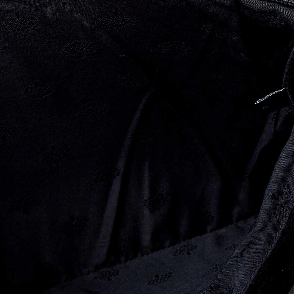 Mulberry Black Leather Oversized Clutch For Women - Image 7