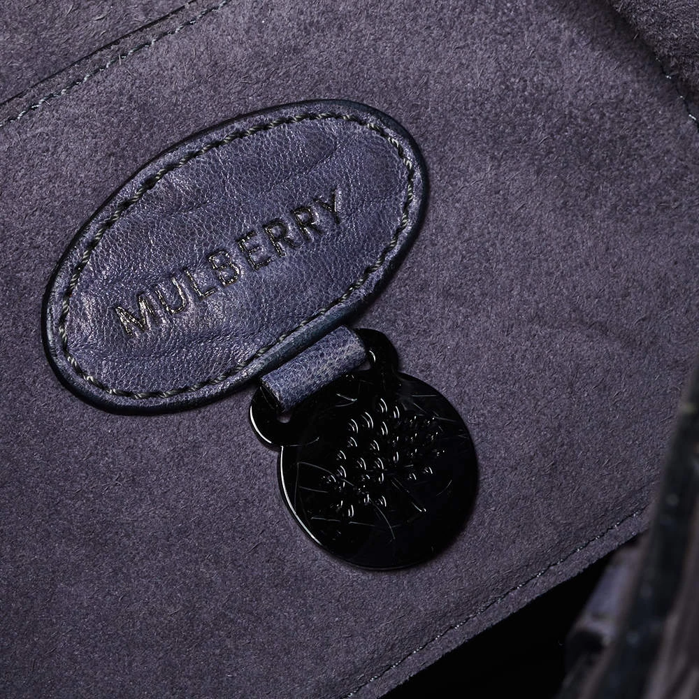 Mulberry Grey Leather Bayswater Satchel For Women - Image 10