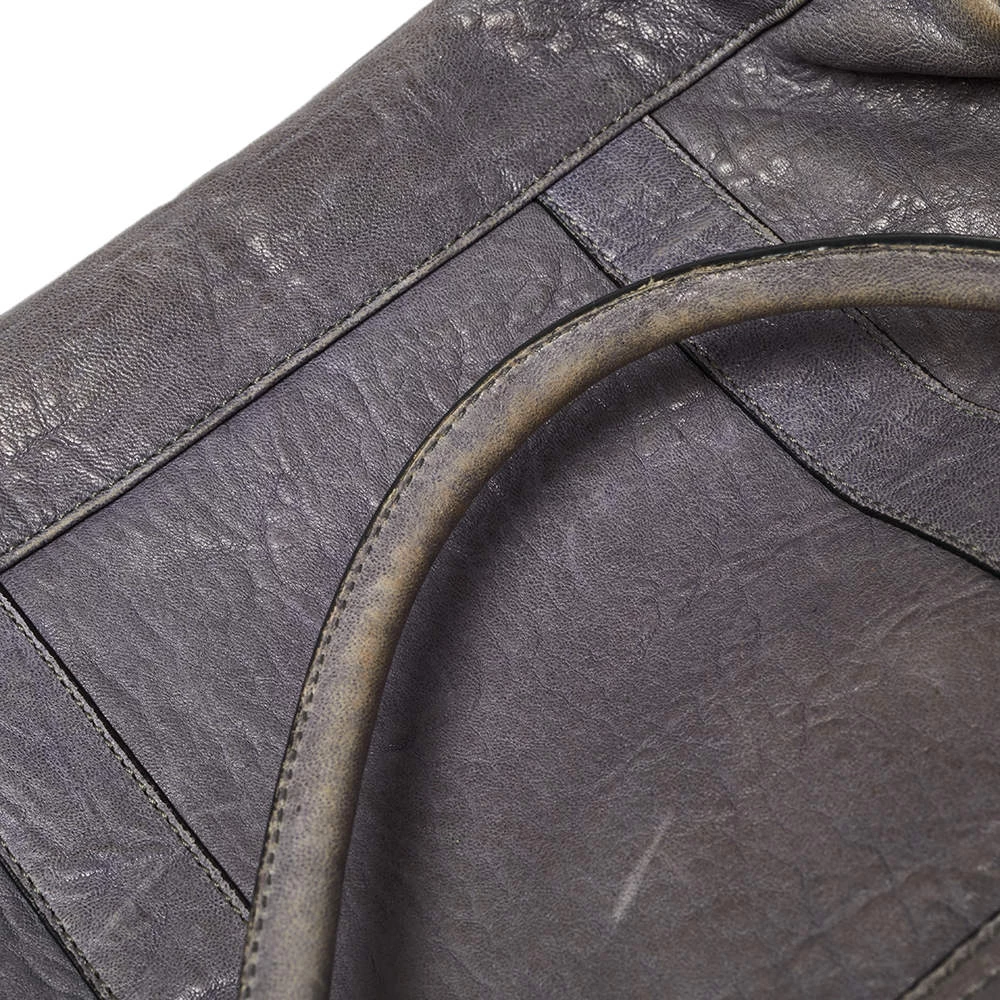 Mulberry Grey Leather Bayswater Satchel For Women - Image 5
