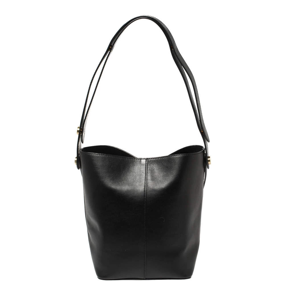 Mulberry Black Leather Studded Hobo For Women - Image 4
