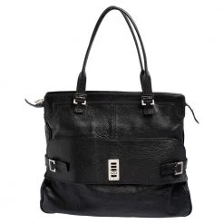Mulberry Black Leather Maggie Tote For Women