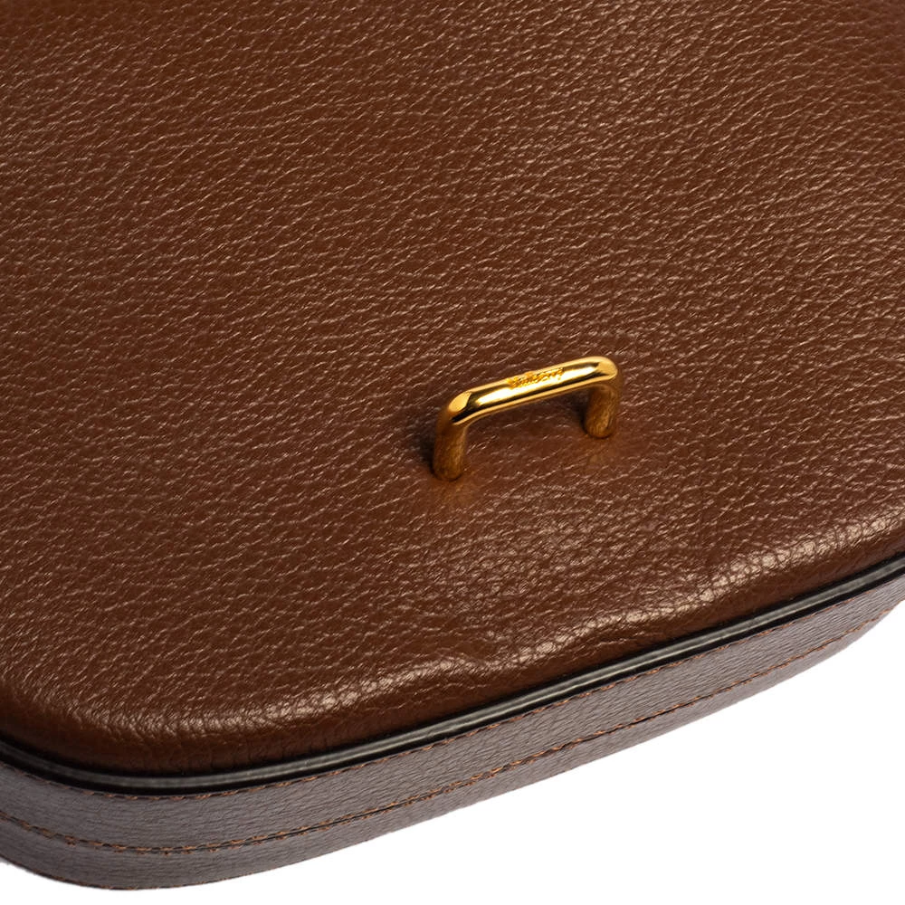 Mulberry Brown Leather Tenby Crossbody Bag For Women - Image 6