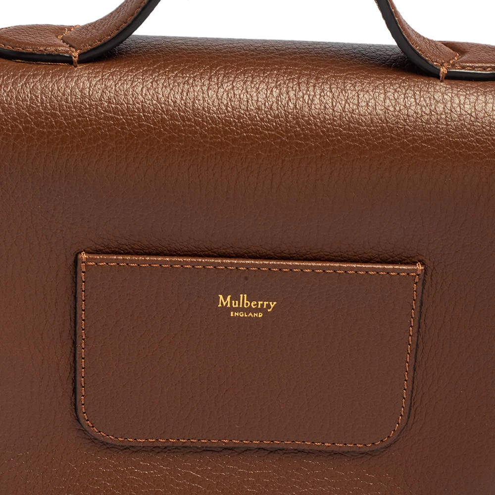 Mulberry Brown Leather Tenby Crossbody Bag For Women - Image 5