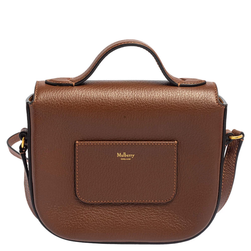 Mulberry Brown Leather Tenby Crossbody Bag For Women - Image 4
