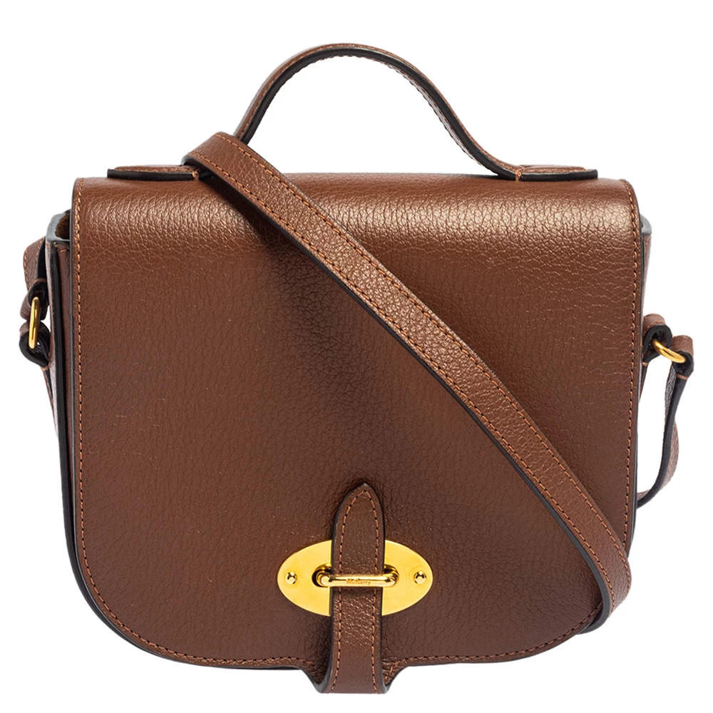 Mulberry Brown Leather Tenby Crossbody Bag For Women