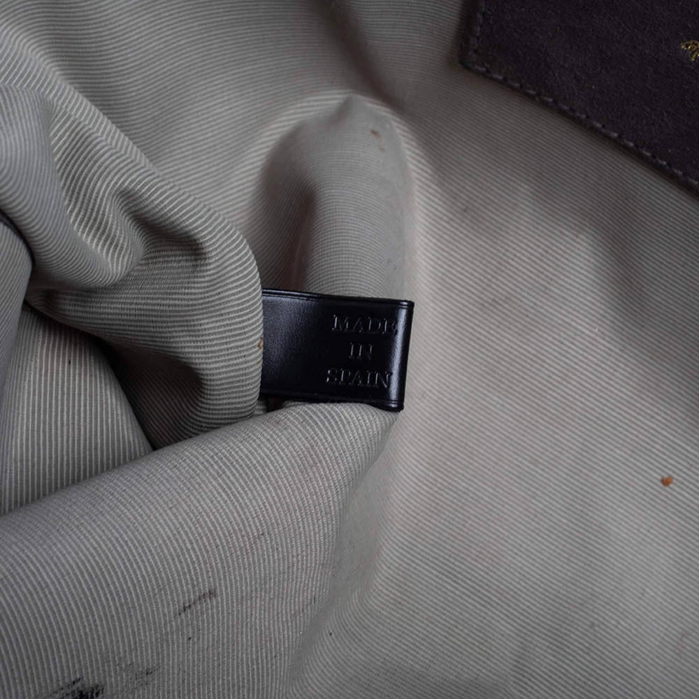 Mulberry Grey Suede Oversized Ava Clutch For Women - Image 10