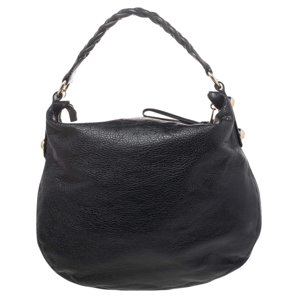 Mulberry Black Leather Medium Soft Spongy Daria Hobo For Women - Image 4