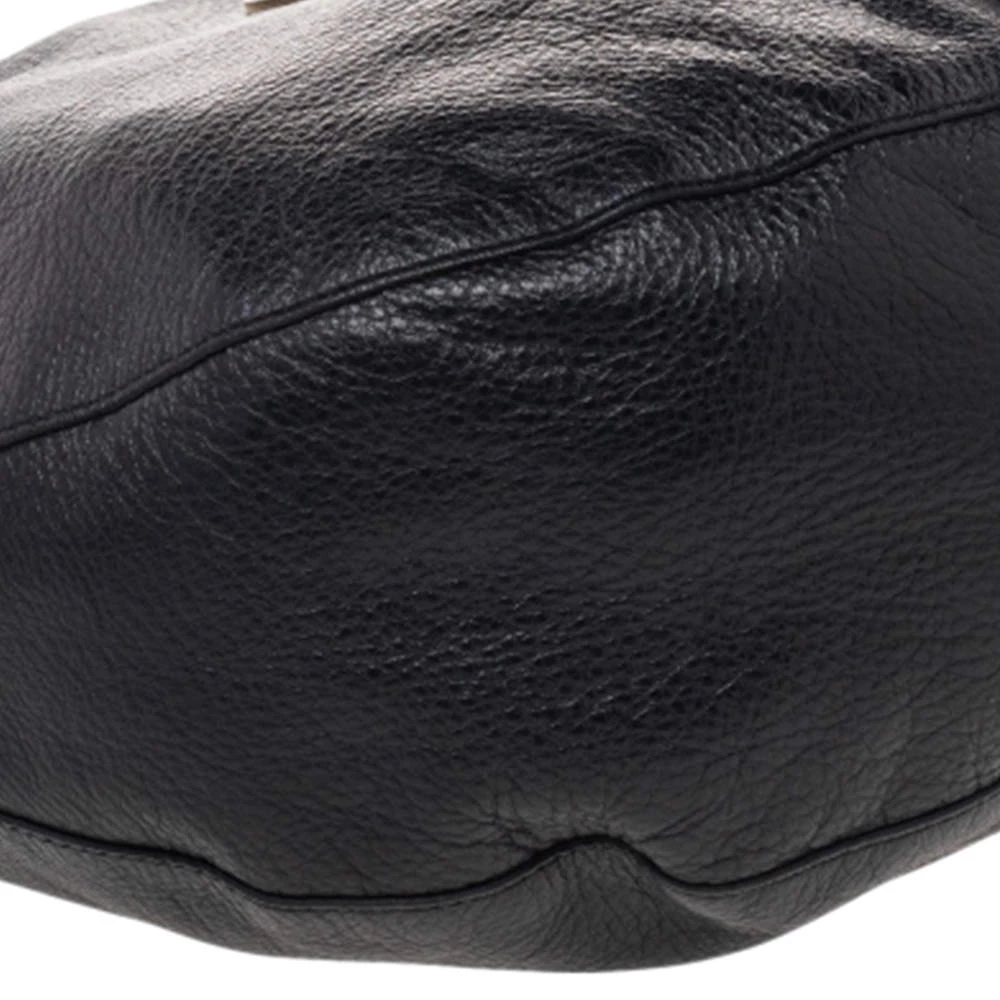 Mulberry Black Leather Medium Soft Spongy Daria Hobo For Women - Image 10