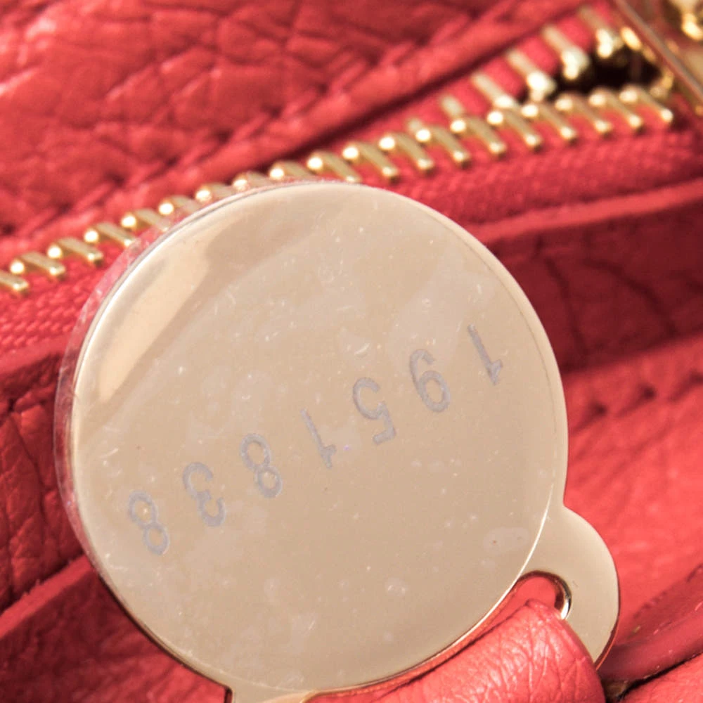 Mulberry Pink Ostrich Bayswater Satchel For Women - Image 8