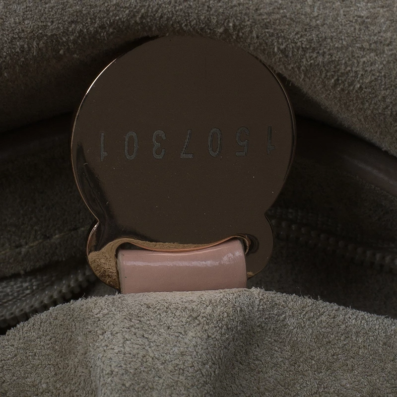 Mulberry Blush Pink Wrinkled Patent Leather Small Bayswater Satchel For Women - Image 17