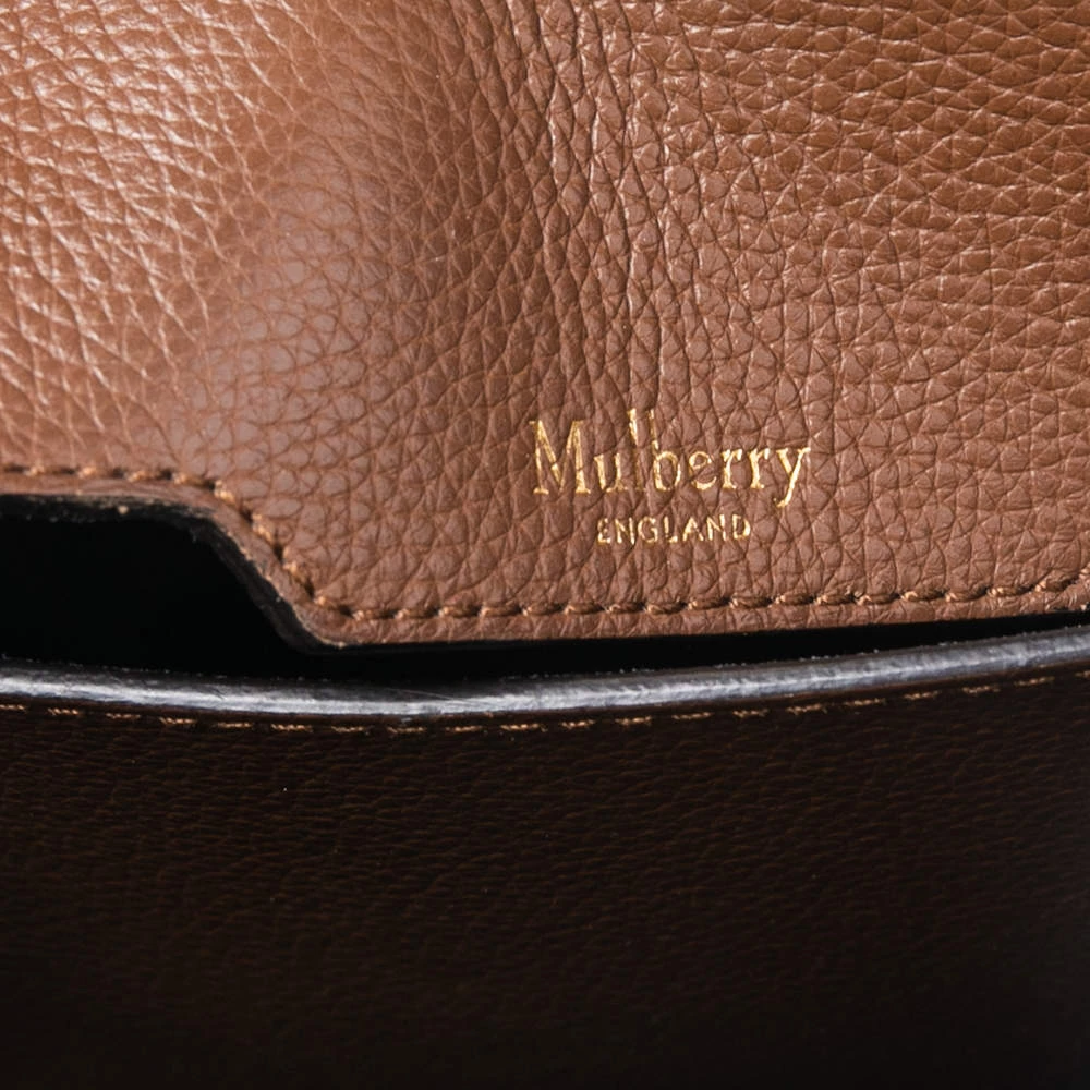 Mulberry Brown Leather Bayswater Tote For Women - Image 9