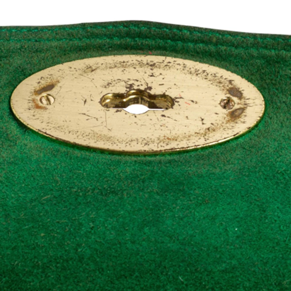 Mulberry Green Leather Small Alexa Satchel For Women - Image 7