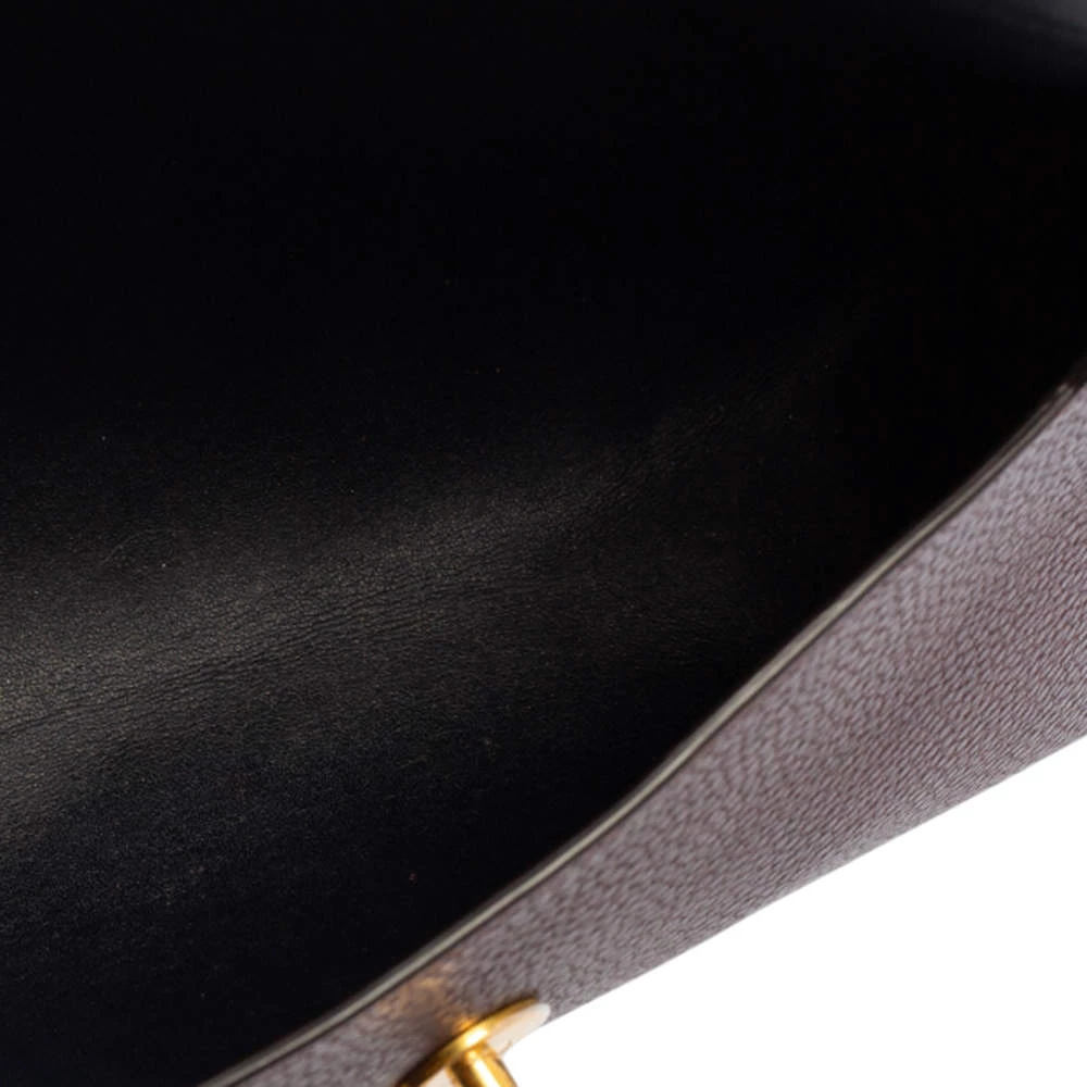 Mulberry Burgundy Leather Darley Cosmetic Pouch For Women - Image 8