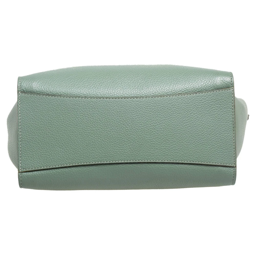 Mulberry Green Leather Shoulder Bag For Women - Image 6