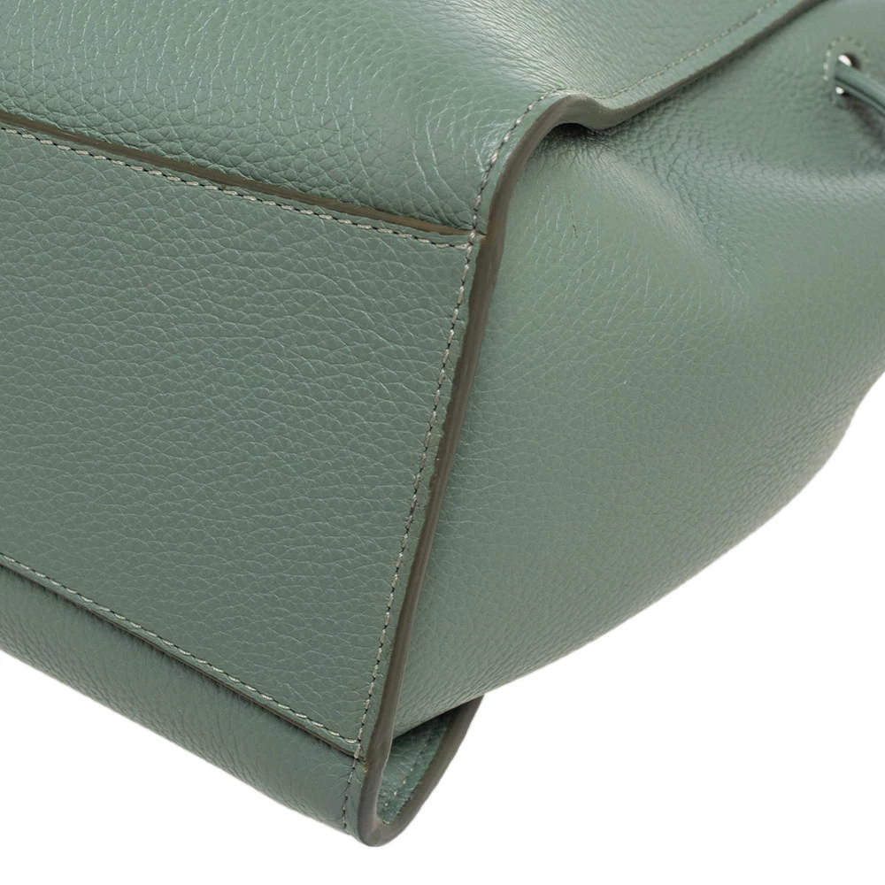 Mulberry Green Leather Shoulder Bag For Women - Image 11