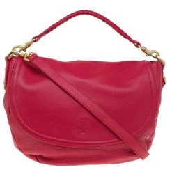 Mulberry Bright Red Spongy Pebbled Effie Satchel For Women