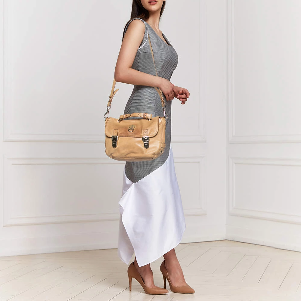 Mulberry Tan Leather Tillie Top Handle Bag For Women - Image 2