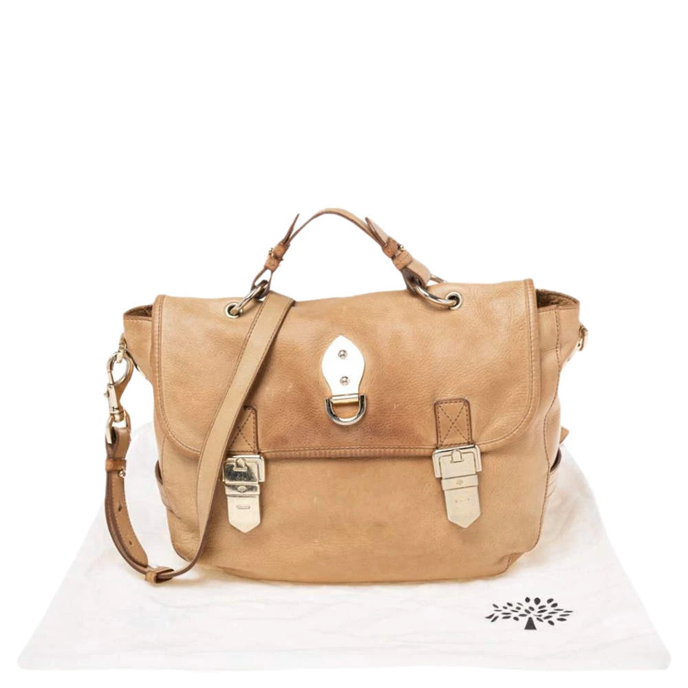 Mulberry Tan Leather Tillie Top Handle Bag For Women - Image 12